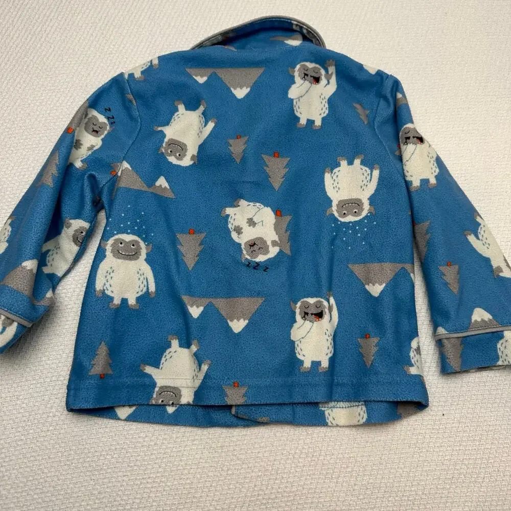 Carter’s Toddler pajamas; Yeti pajamas; Bigfoot pajamas 12 months